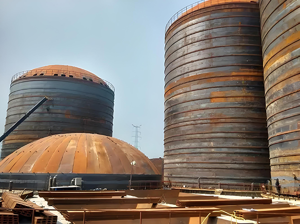 丹阳焦粉钢板仓